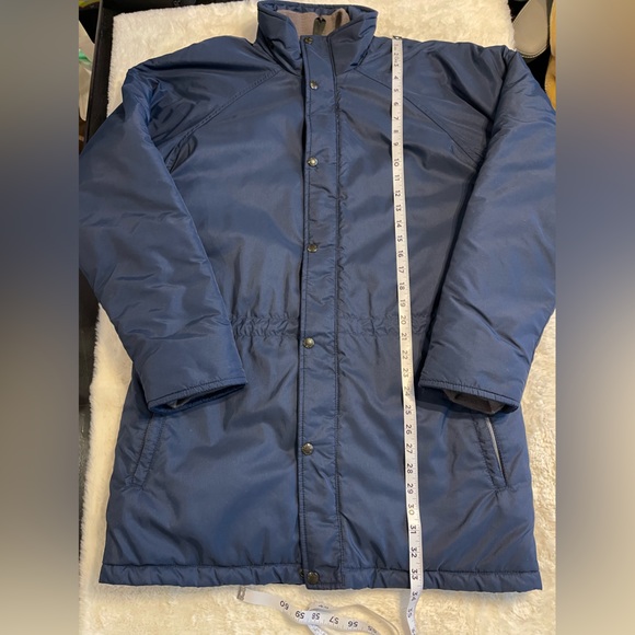 Vintage made in the USA The North Face & R&R Uniforms size medium long blue - Picture 9 of 10